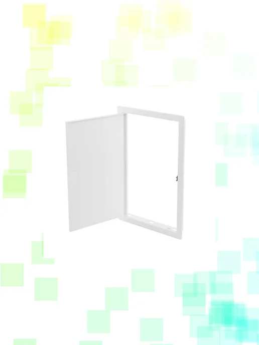 Viento Люк пластиковый 40х50 PUSH нажимной, 40x50, фото 4