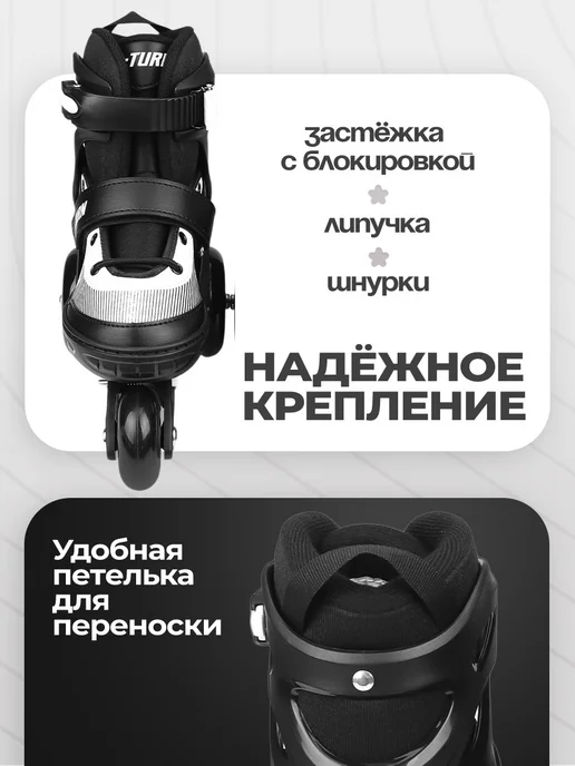 U-turn Ролики, черный, фото 5