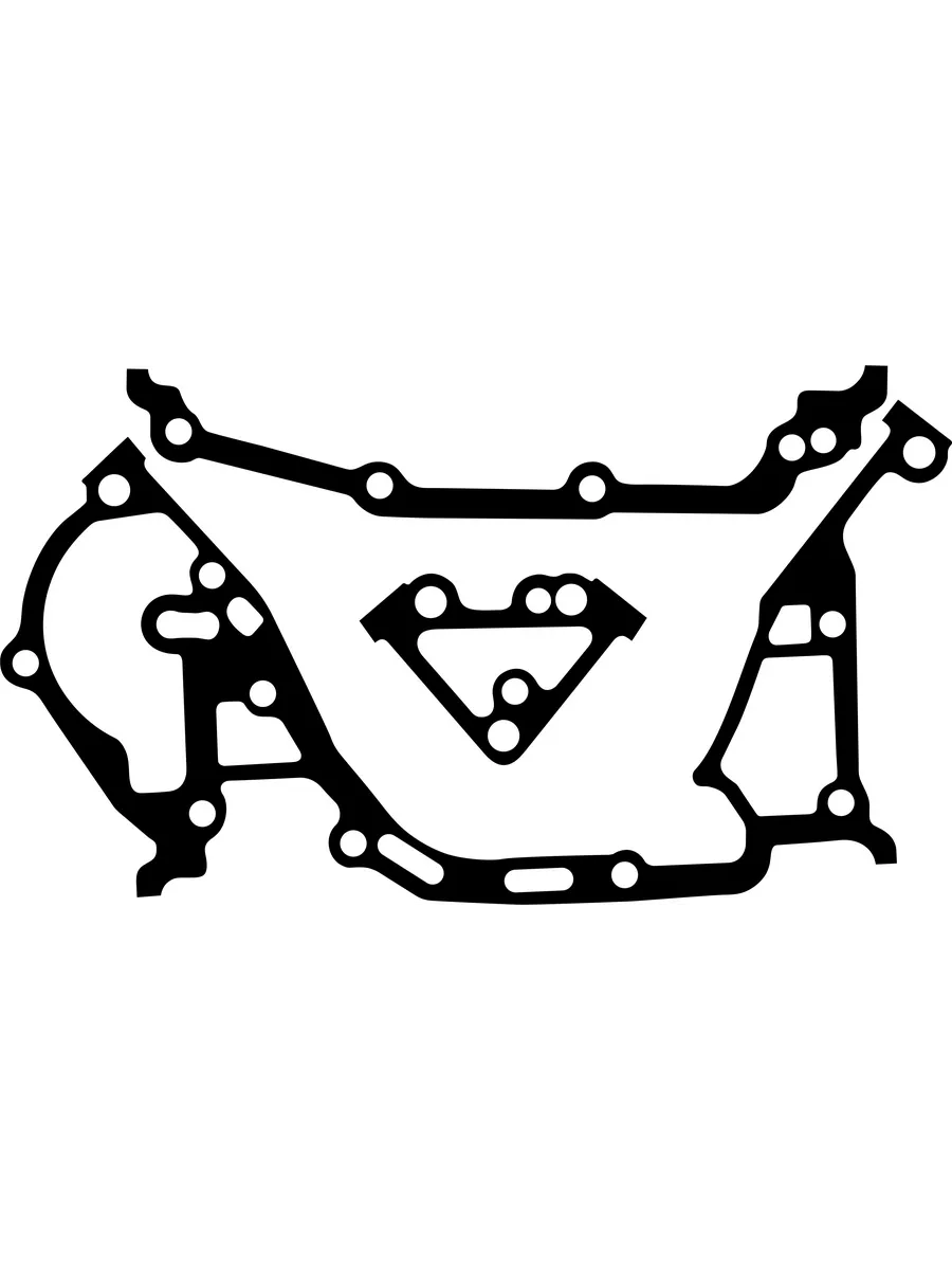 Прокладка картера двигателя Stels V-800 (100203-001-0001)