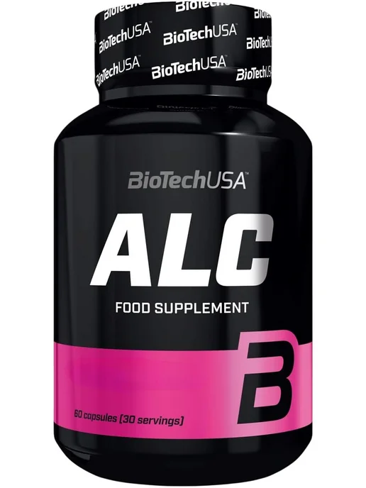 BioTechUSA Ацетил L-Карнитин ALC 600 mg 60 капсул, вариант, фото 2