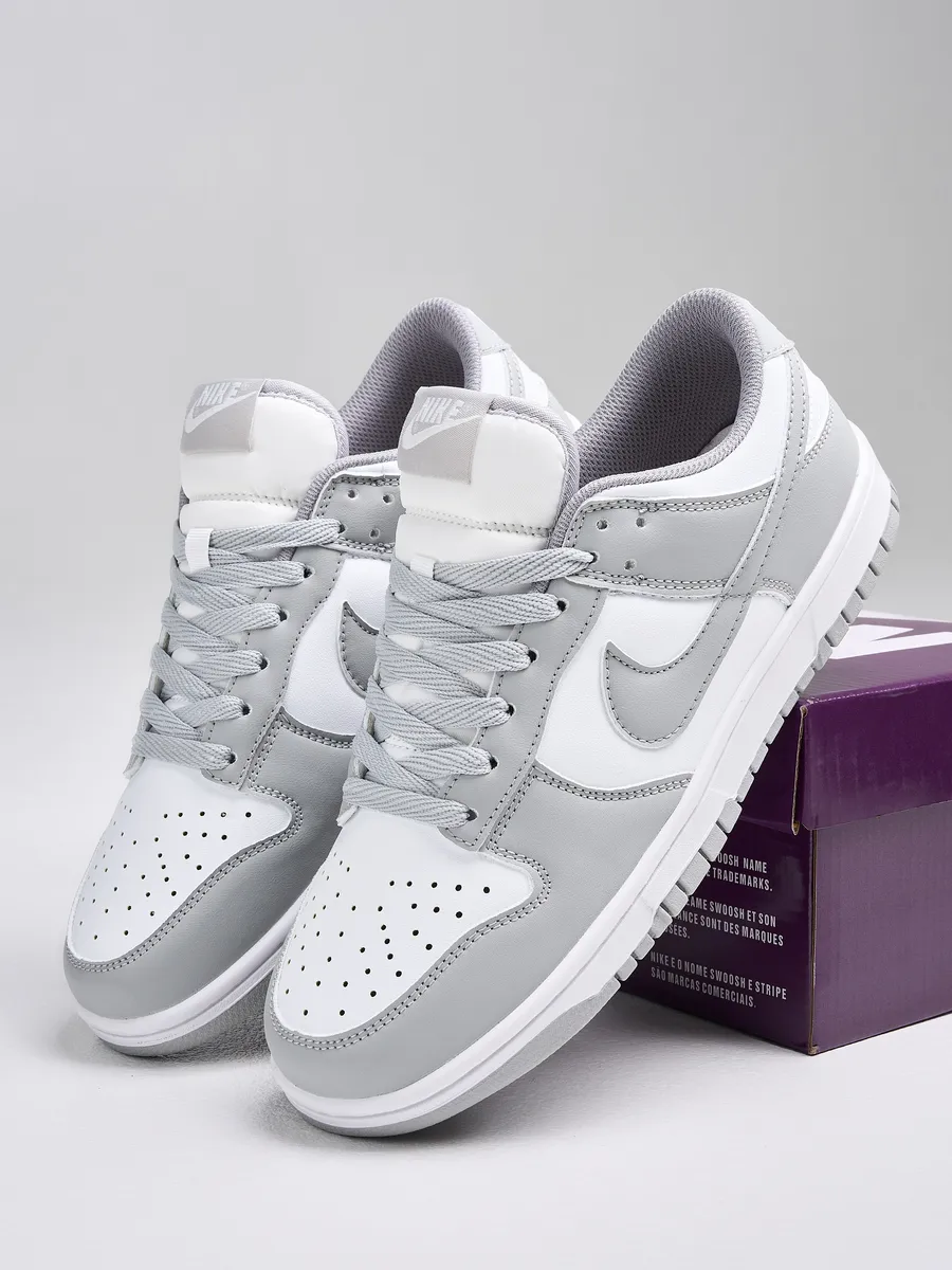 Кроссовки sb dunk low данки кеды Nike. Цвет серый.
