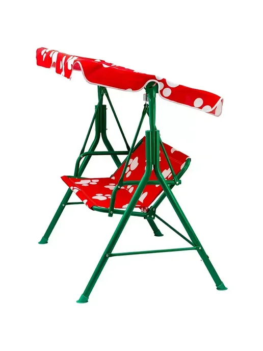 Комфорт Садовые качели детские 105x73x105 см (BC-604) 2-х местные, 105x73x105 см, фото 7