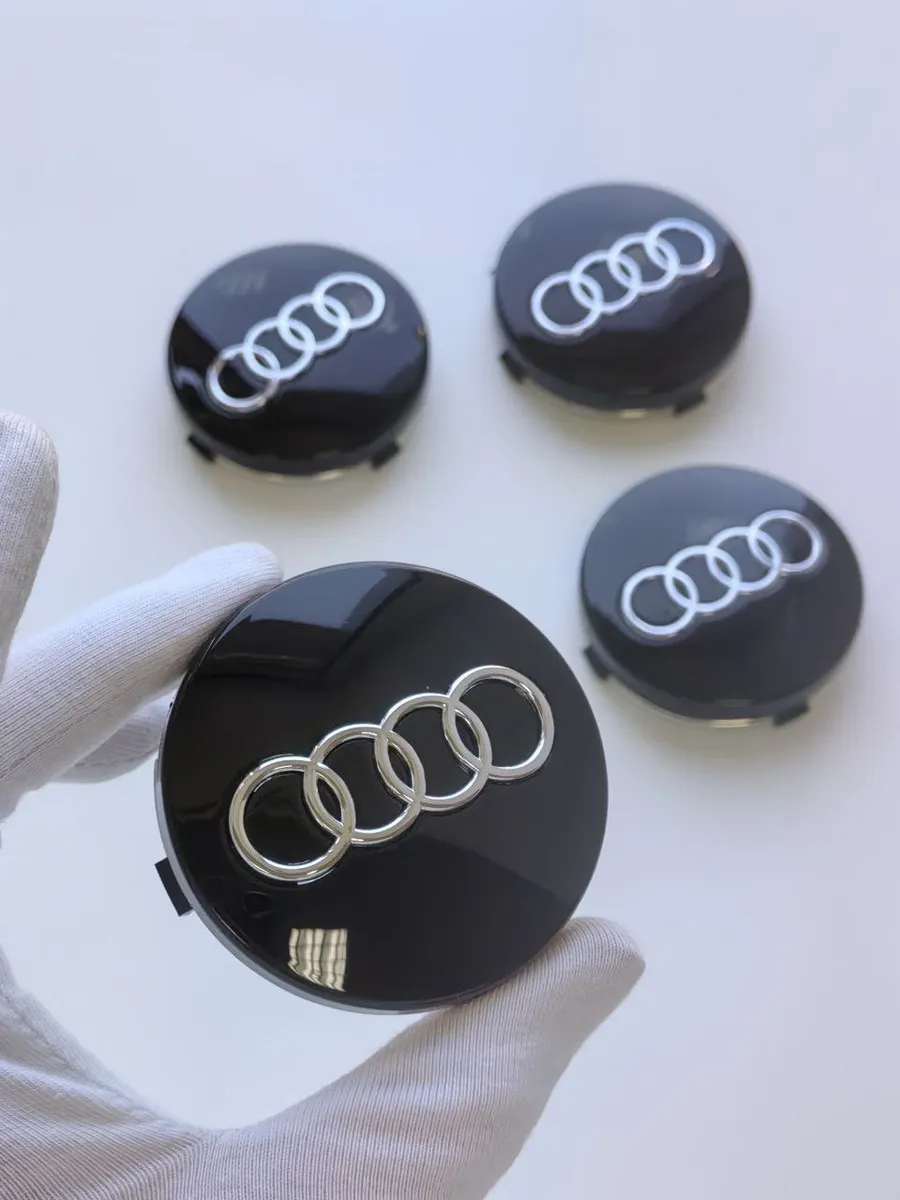 Колпачки 60 мм заглушки на литые диски Audi