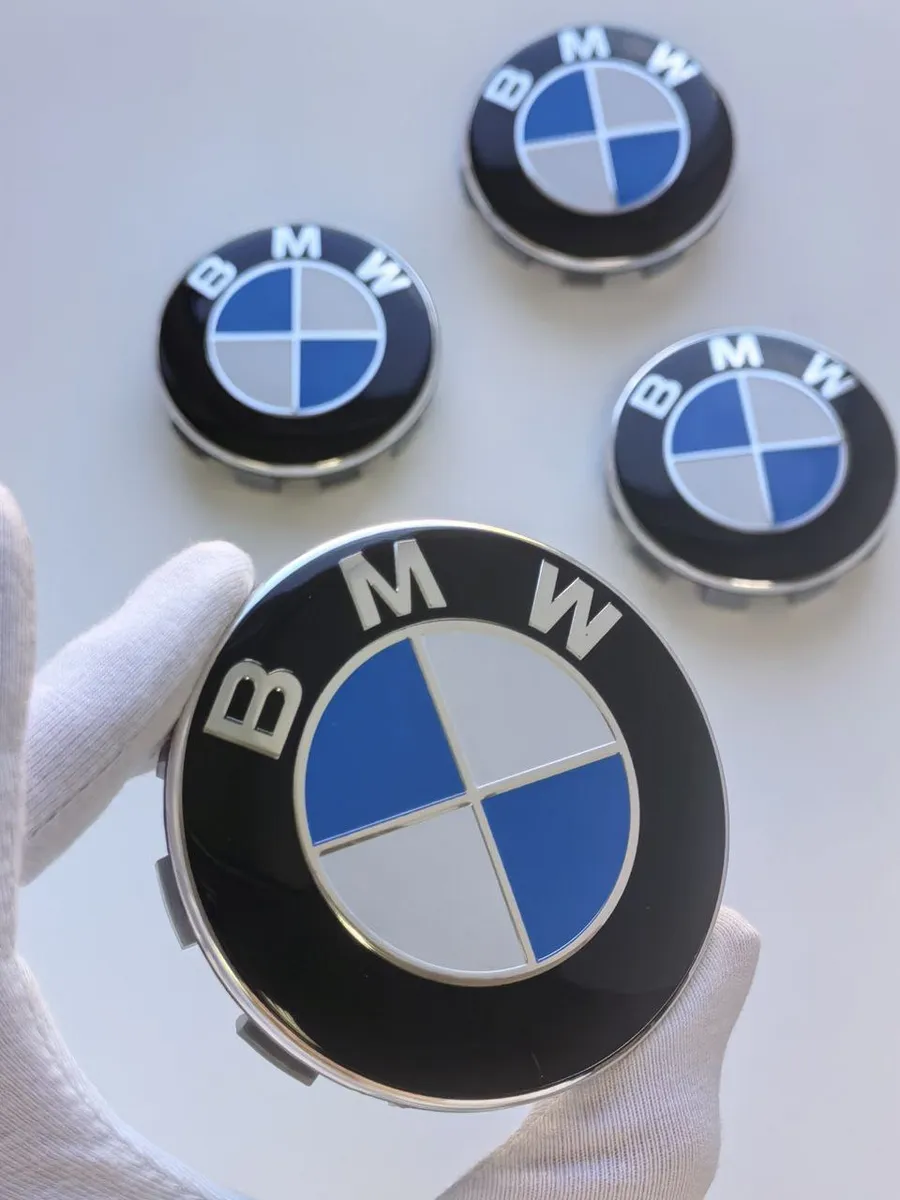 Колпачки 68 мм на литые диски BMW заглушки
