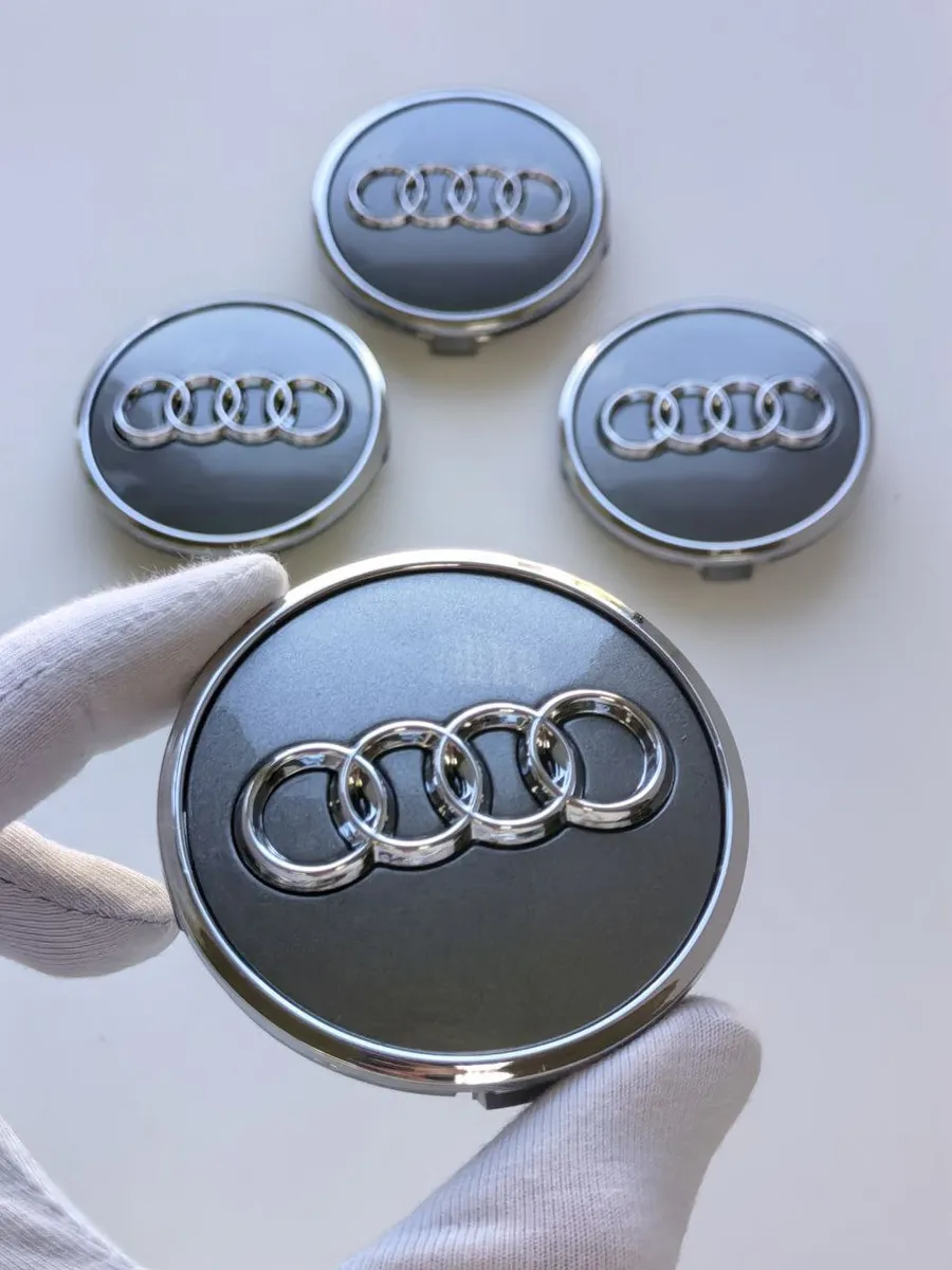 Колпачки 61 мм заглушки на литые диски Audi