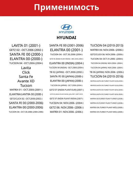 HYUNDAI-KIA Группа замка зажигания для HYUNDAI Avante XD Click, вариант, фото 2