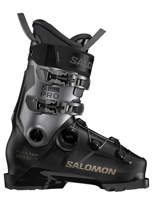 SALOMON Г л ботинки S-Pro Supra BOA 120 GW Black-Beluga-Titanium, черный