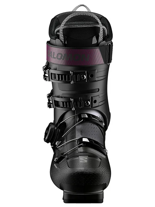 SALOMON Г л ботинки S-Pro Supra BOA 100 GW Black-Grey-Burgundy, черный, фото 3