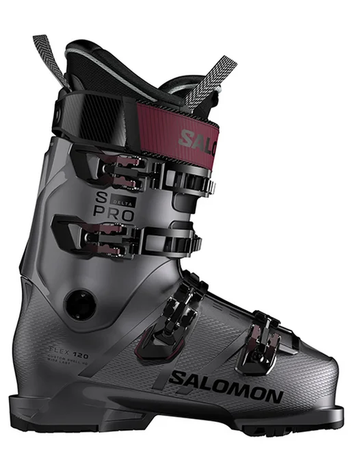 SALOMON Г л ботинки S-Pro Delta 120 GW Beluga.-Burgundy, серый