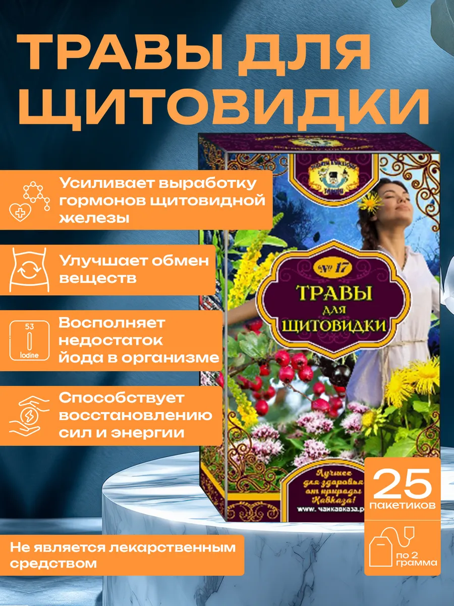 Травы для щитовидки