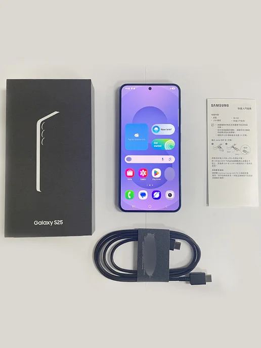 Смартфон Samsung S25 12/256 ГБ, синий, фото 3