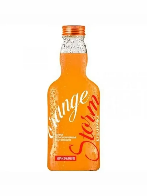 Кубаночка Напиток Storm Orange Оранж 500 мл, 6 шт, 500 мл, 6 шт, фото 2