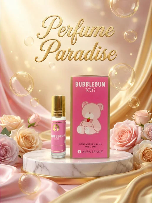 Духи масляные стойкие Масляные духи BubbleGum 6 мл, 6 мл