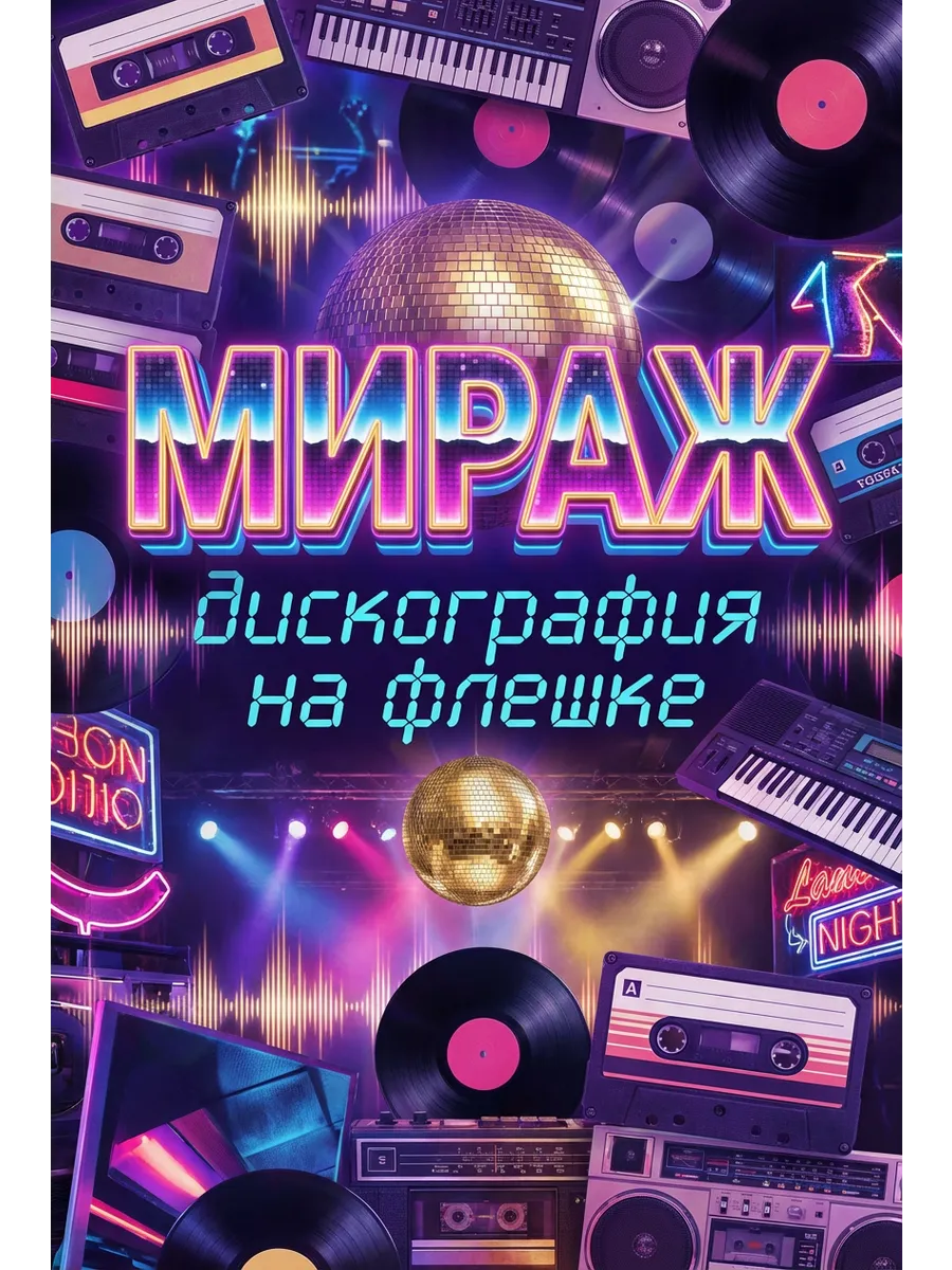 Мираж - Дискография на USB (1987-2014) MP3