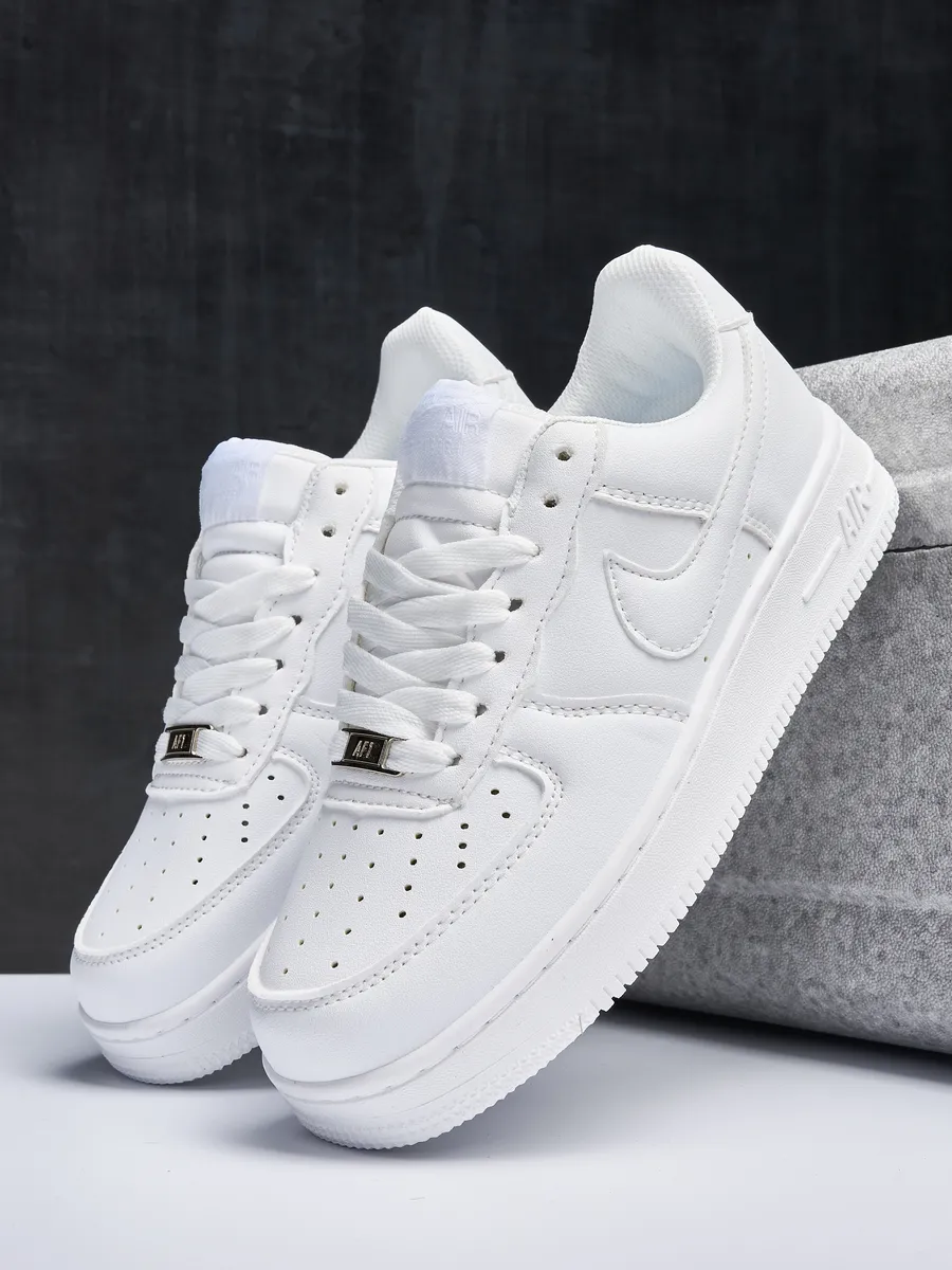 Кроссовки Air Force 1 форсы белые