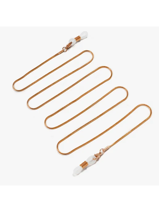 Очки-цепочка Чёрный, розовый
