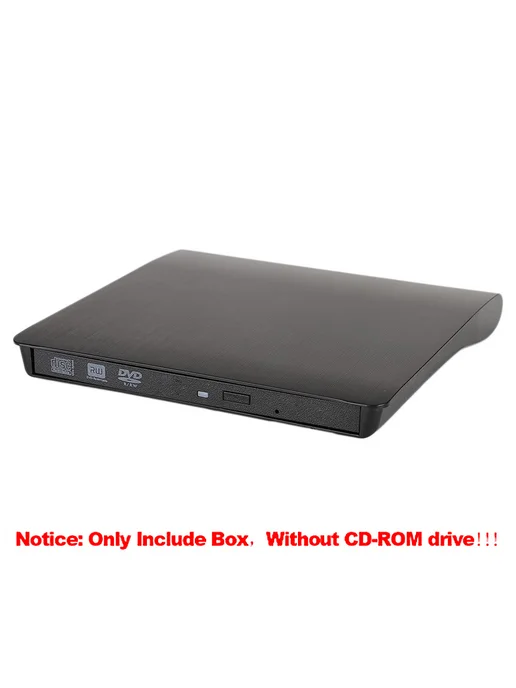 USB 3 0 SATA внешняя оптическая приставка DVD CD-RW черная, черный