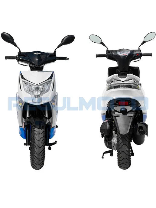 Скутер Regulmoto EAGLE 50 (LJ50QT-3L) колёса R12, 3 л, фото 2