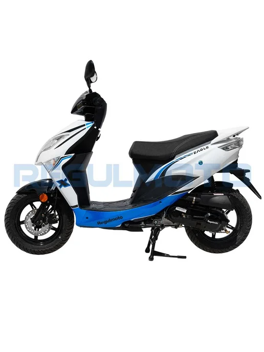 Скутер Regulmoto EAGLE 50 (LJ50QT-3L) колёса R12, 3 л, фото 3