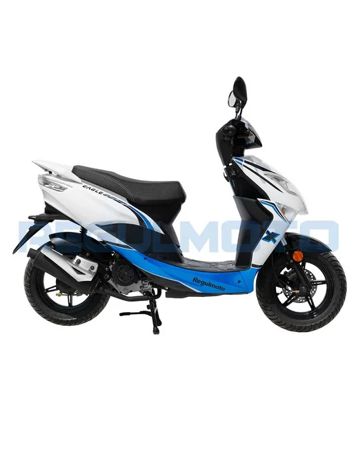 Скутер Regulmoto EAGLE 50 (LJ50QT-3L) колёса R12, 3 л, фото 4
