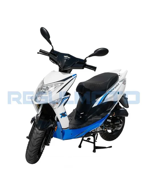 Скутер Regulmoto EAGLE 50 (LJ50QT-3L) колёса R12, 3 л, фото 6