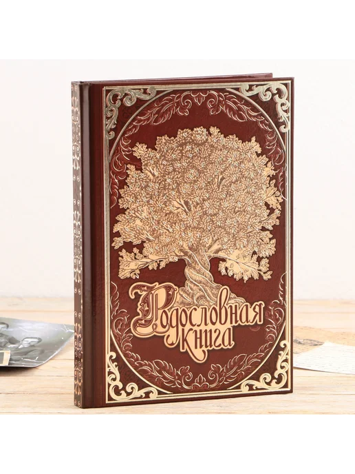 Сималенд Родословная книга в шкатулке 56 листов 20×26 см, 20x26 см, фото 4