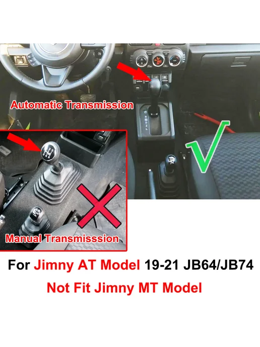 Органайзер в подлокотник для Suzuki Jimny AT 2019-2021, черный, фото 3