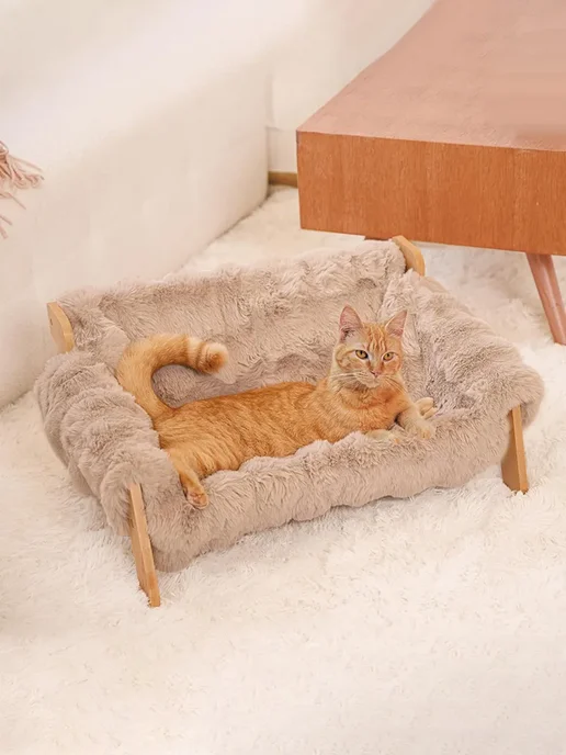 Гамак Для Кошек Напольный, зеленый