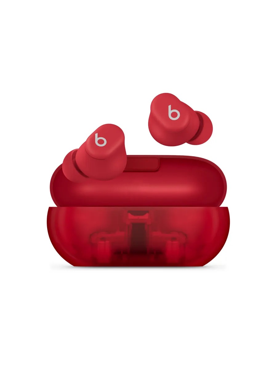 Беспроводные наушники Solo Buds красный beats 732563584 купить в интернет‑магазине Wildberries