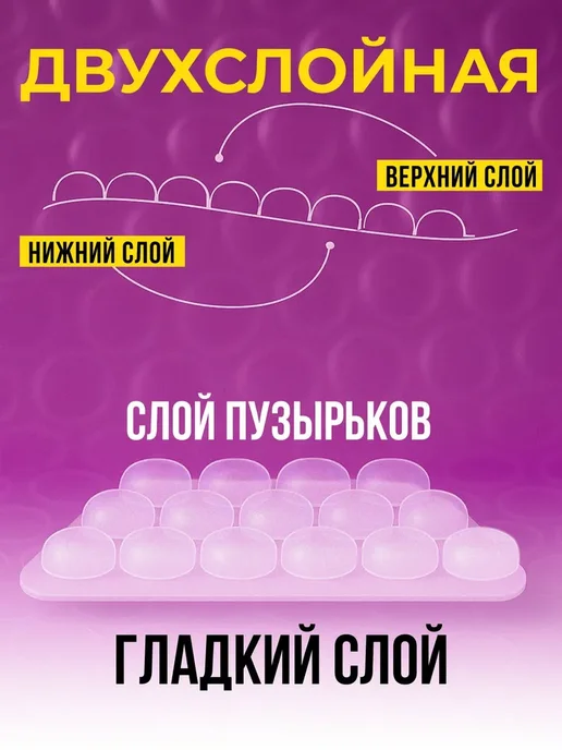 Пленка пупырка упаковочная для упаковки рулон 5 метров, 5 м, фото 2