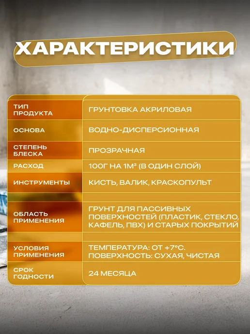 Sun Color Грунтовка акриловая универсальная для стен и обоев 5 кг, 0,2 кг, фото 6