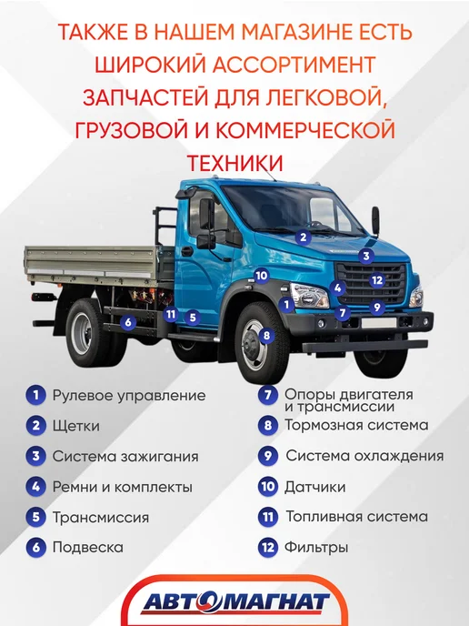 АВТОМАГНАТ Ремень клиновой вентилятора AVX 1090-8,5х8, 8.5x8, фото 6