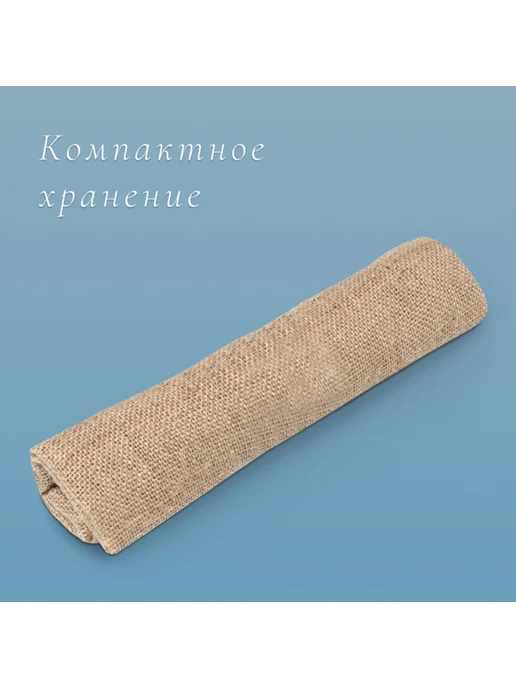 <> Джутовый мешок 45х60 см для сада с завязками, 45x60 см, фото 7