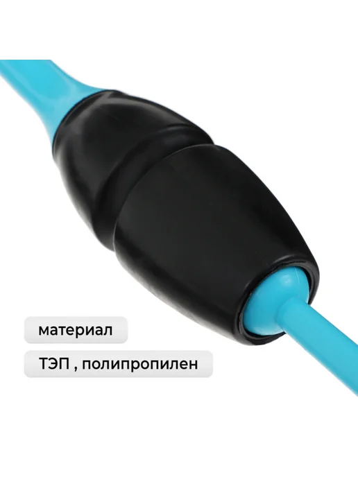 frotorspla Булавы для художественной гимнастики белые и голубые, голубой, фото 2