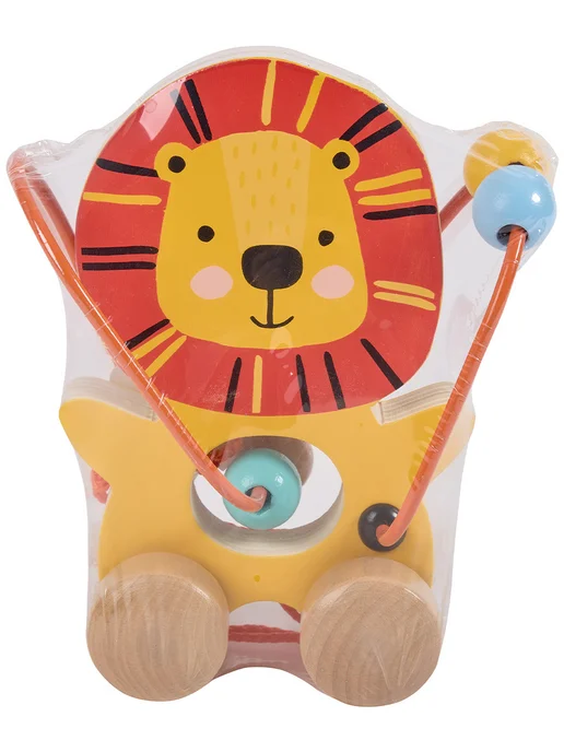 HAPE На веревочке каталка для малышей, желтый, фото 5