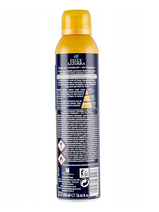 FELCE AZZURRA Felce Azzura Vanilla&Monoi Освежитель воздуха, 250 мл, 250 мл, фото 3