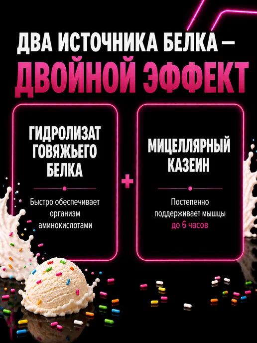Muscles Design Lab Протеиновые батончики 12 штук 60 гр вкус "Мороженое", 60 г, фото 3