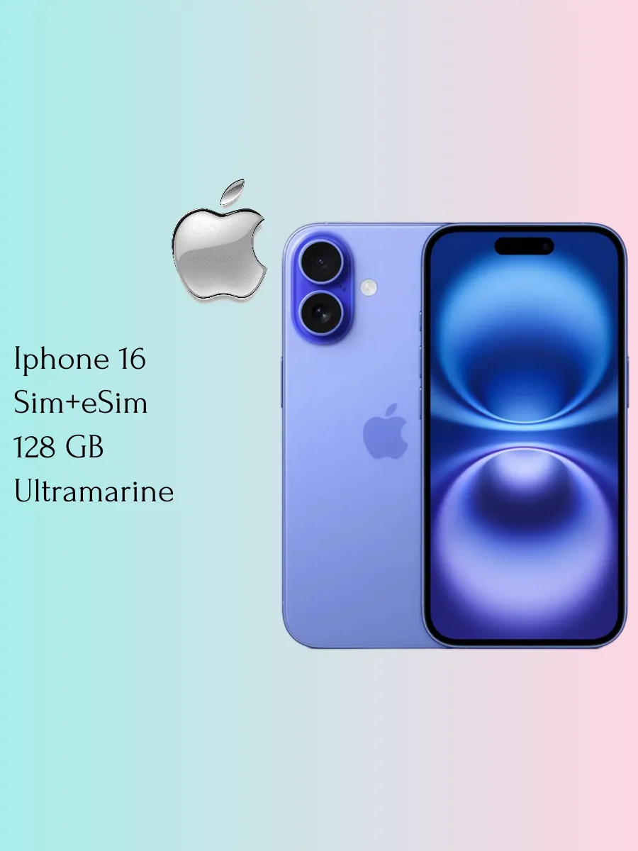 iPhone 16 128GB Ultramarine