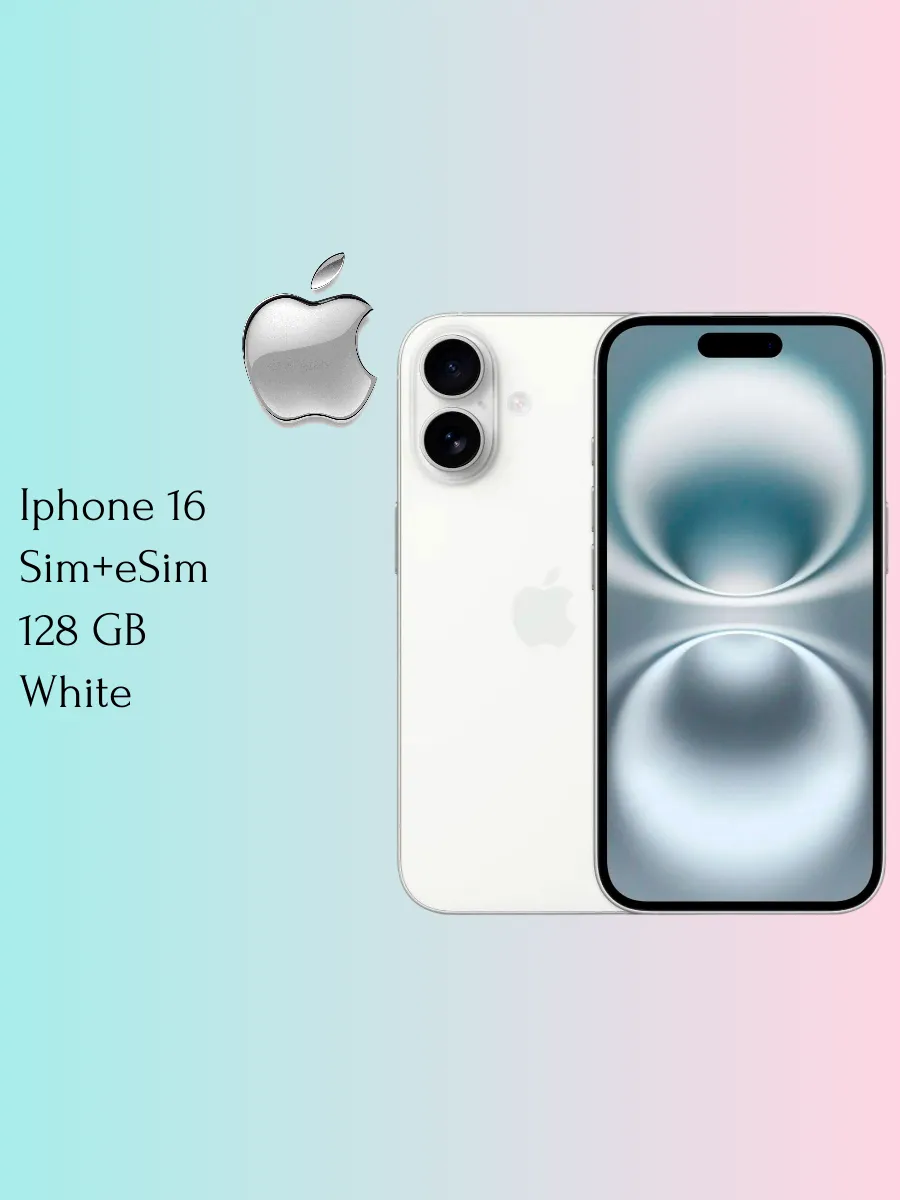 iPhone 16 128GB White
