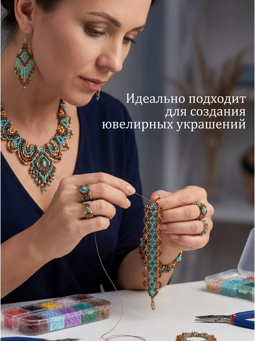 Sarah Morenberg Набор чешского бисера 100 % Preciosa 12 цветов по 5 грамм, 12 цв., фото 2