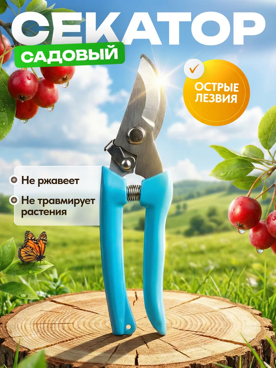 Ножницы садовые универсальные секатор