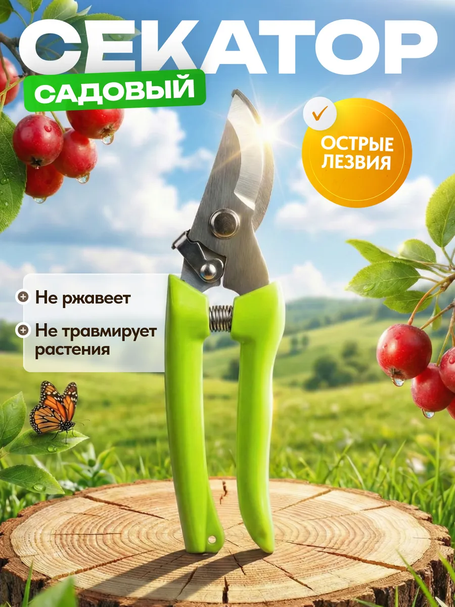 Ножницы садовые универсальные секатор