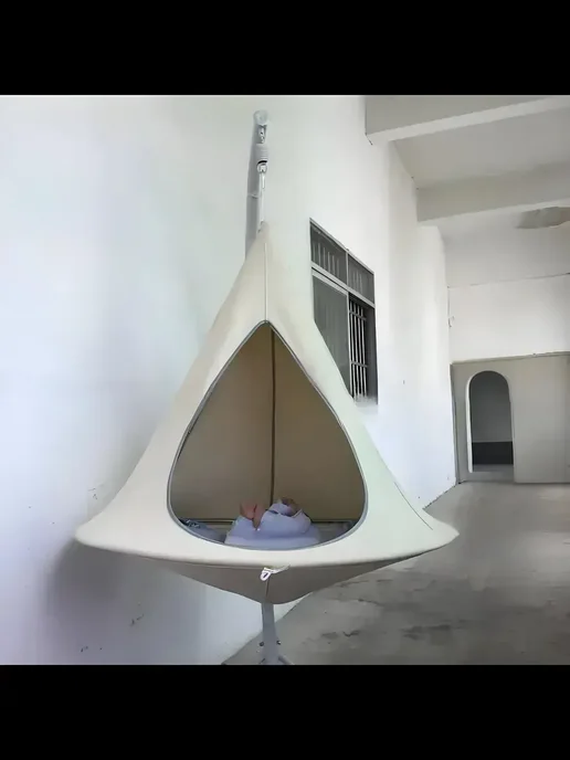 Бабочка-гамак подвесной ленивый воздушный шатер 100х110см, 100x110 см, фото 4