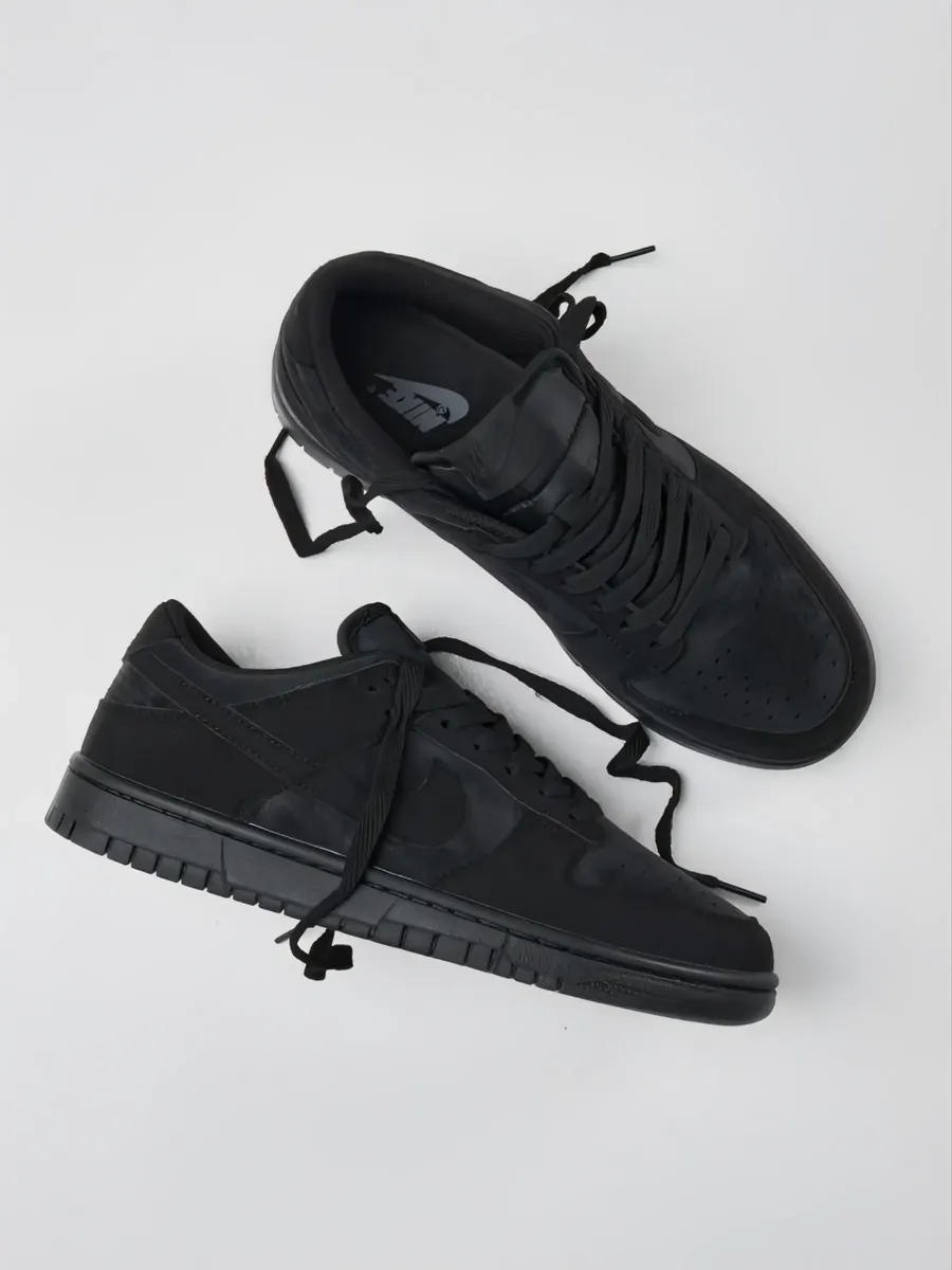 Кроссовки sb dunk low данки кеды черные для школы