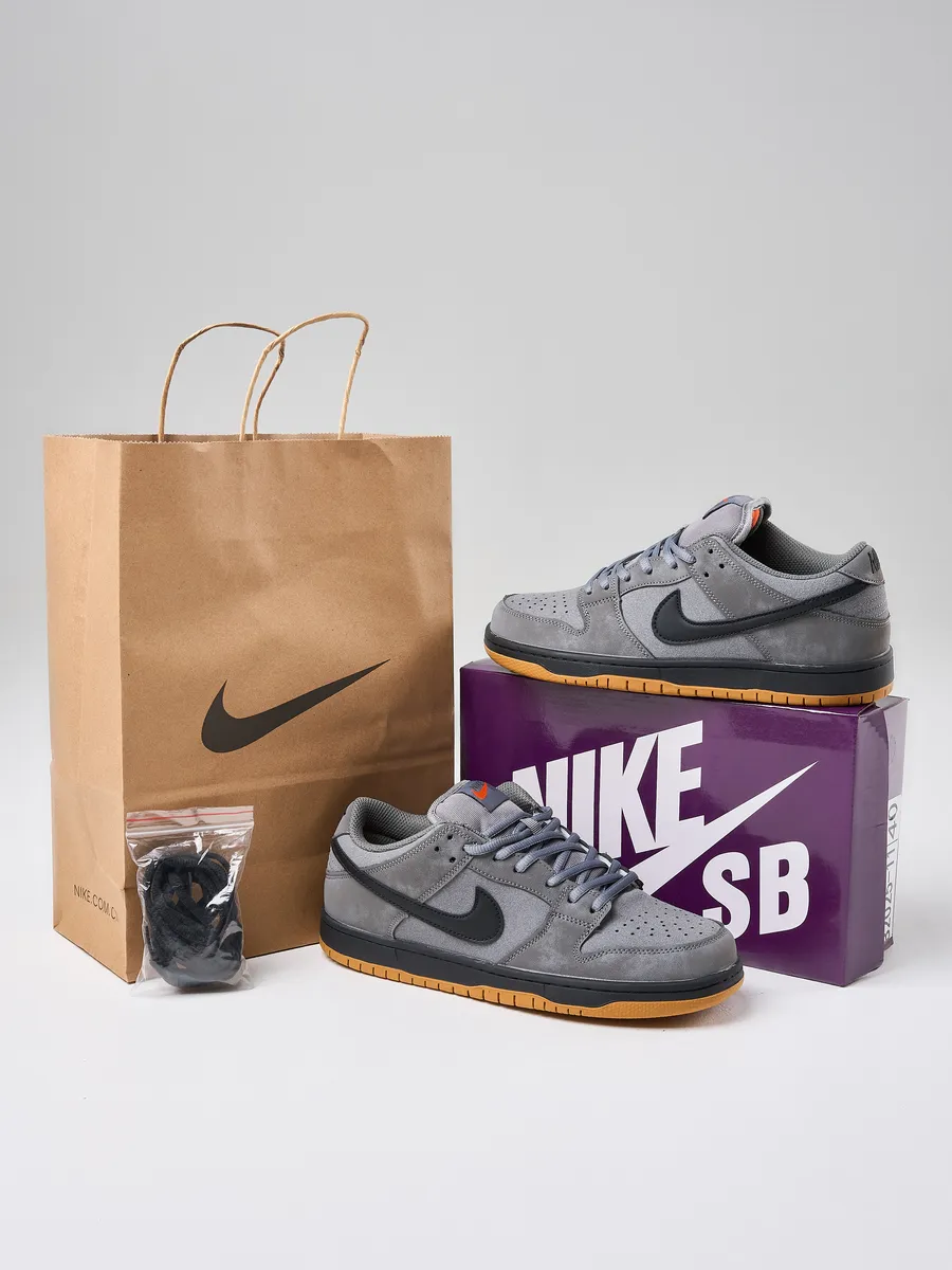 Кроссовки sb dunk low данки кеды серые для школы
