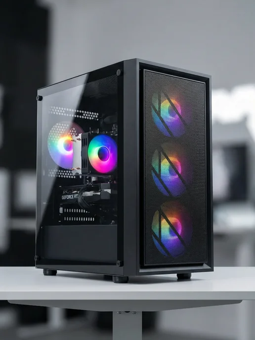 RobotComp Игровой ПК Аллигатор 5050 V3 Ryzen 5 5500 16GB DDR4 RTX 5050, 16 ГБ, фото 6