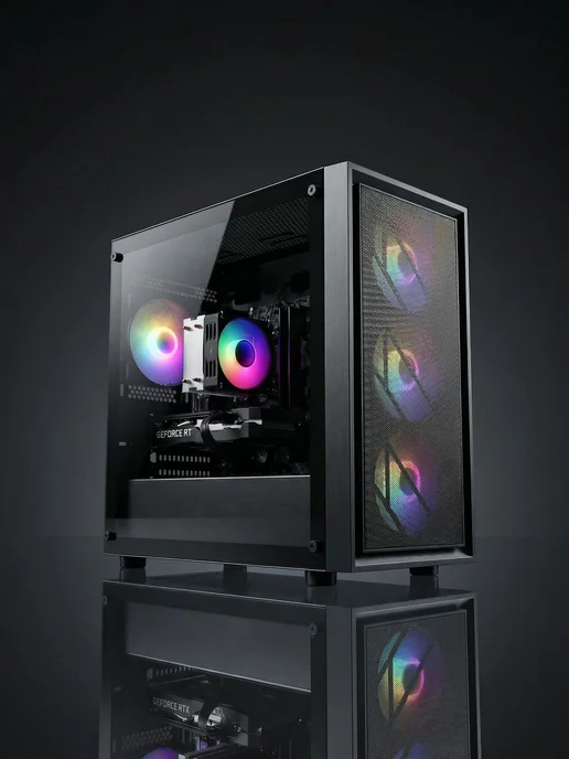 RobotComp Игровой ПК Аллигатор 5050 V3 Ryzen 5 5500 16GB DDR4 RTX 5050, 16 ГБ, фото 7