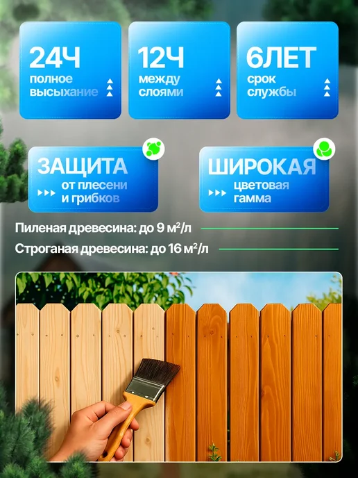 ТЕКСТУРОЛ классик деревозащитное средство Дуб 1л, 1 л, фото 3