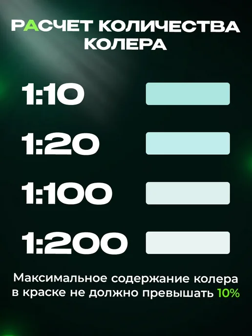 лакра Колер для краски № 14 Фисташковый 100мл, 100 мл, фото 3