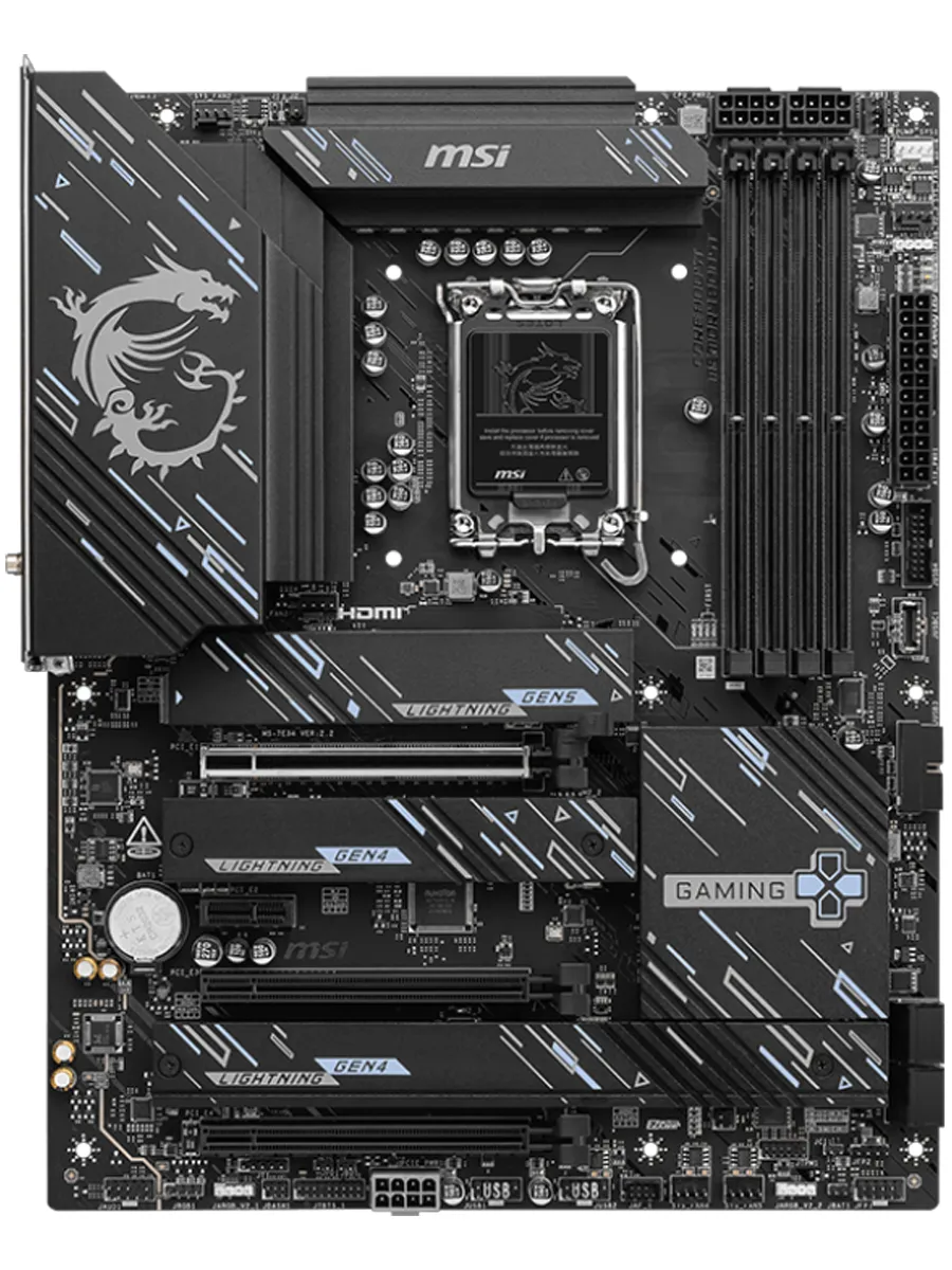 Материнская плата Z890 GAMING PLUS WIFI MSI 733373500 купить в интернет‑магазине Wildberries